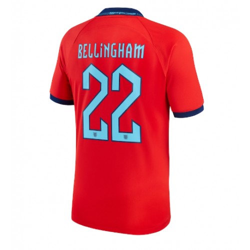 Engleska Jude Bellingham #22 Gostujuci Dres SP 2022 Kratak Rukav